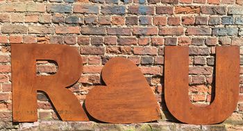 Big Metal Letters A To Z, 3 of 10