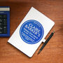 Personalised Blue Plaque Notebook, thumbnail 9 of 10