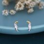 Sterling Silver Tiny Toucan Bird Stud Earrings, thumbnail 7 of 12