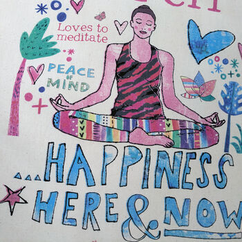 Personalised Meditation And Mindfulness Bag, 2 of 10