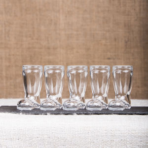 Christmas Table Decorations 10 Shot Glasses By The Little Red