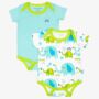 Pack Of Two Baby Vests In Organic Cotton, thumbnail 6 of 11