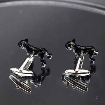 French Bulldog Cufflinks 316 L Stainless Steel Gift For Dog Lovers, 2 of 5