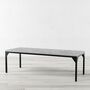 Waterloo H White Industrial Style Dining Table, thumbnail 1 of 5