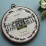 Personalised Embroidered Wedding Venue Portrait, thumbnail 3 of 12