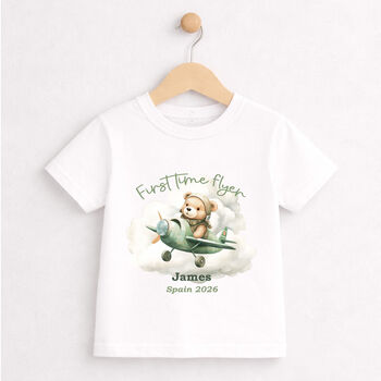 Personalised First Time Flyer Baby Grow, 3 of 7