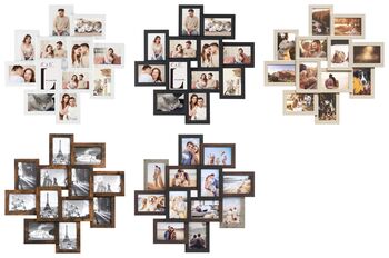 Photos Frame For 12 Pictures Multiple Wooden Collage, 9 of 9