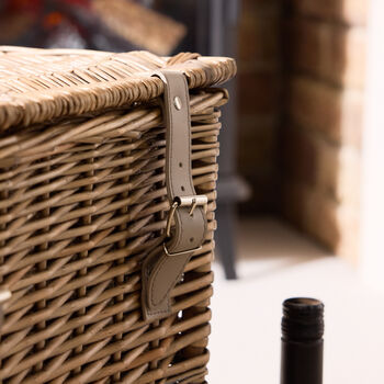 Tall Wicker Hamper Basket, 3 of 5