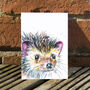 Inky Hedgehog Postcards, thumbnail 5 of 5