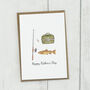 Fishing Father's Day Card, thumbnail 2 of 3
