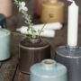 A Bundle Of Six Short Linen Dinner Candles, thumbnail 7 of 8