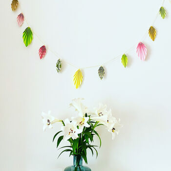 Fold Your Own Leaf Garland, 2 of 9