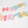 Happy Birthday Re Usable Garland, thumbnail 2 of 2