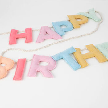 Happy Birthday Re Usable Garland, 2 of 2