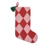 Personalised Green Harlequin Stocking, thumbnail 4 of 4