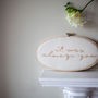 It Was Always You Wedding Embroidery Hoop Sign, thumbnail 5 of 7