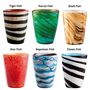 Hand Made Water Glass Tumbler Using Layers Of Glass, thumbnail 2 of 9