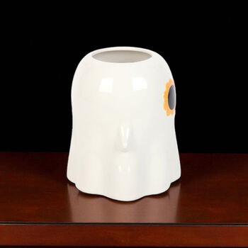 White Ghost Flower Vase Spooky Halloween Decor, 4 of 4