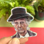 Miss Marple Holographic Sticker, thumbnail 1 of 5