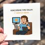 Screen Time Birthday Card – Funny Tech Inspired Card, thumbnail 1 of 7