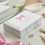 Personalised Pink Bow Jewellery Box, thumbnail 1 of 3