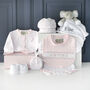 Personalised Elephant Comforter And Pink Baby Gift Set, thumbnail 6 of 12