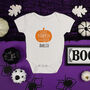 Cutest Pumpkin In The Patch Halloween Baby Grow, thumbnail 1 of 4