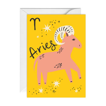 Star Sign, Horoscope, Zodiac, Greetings Card, 10 of 12
