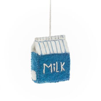 Handmade Christmas Eve Essentials Hanging Decorations, 5 of 7