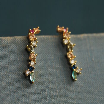 Rainbow Jewel Earrings, 8 of 8