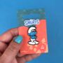 The Smurfs Grouchy Smurf Enamel Pin Badge, thumbnail 1 of 2