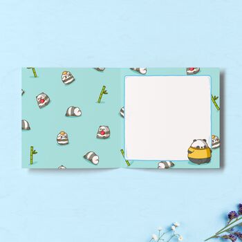 Panda Card | Cute Greetings Card, 2 of 4