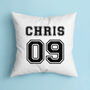 Personalised Football Shirt Cushion Cover, thumbnail 7 of 8