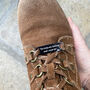 Personalised Walking Boot Shoe Tag, thumbnail 1 of 4