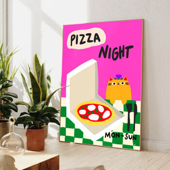 Pizza Night Print, 2 of 3