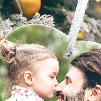 Your Favourite Photo Ceramic Heart Hanging Decoration + Gift Box, 4 of 7