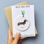 Personalised Dog Breed Keepsake Card, thumbnail 1 of 4