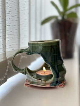 Wax Melt/Oil Burner, Handmade By Marcel, 2 of 4