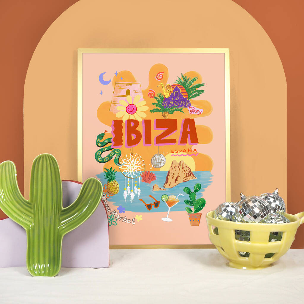 Ibiza Sunset Print
