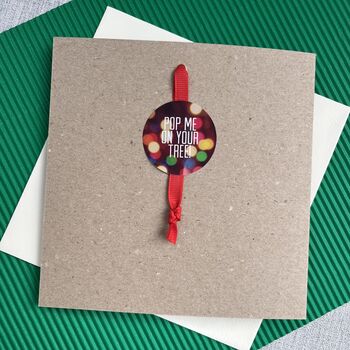 Family And Friends Snowman Decoration Christmas Card, 4 of 4