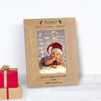 Mummy Our 1st Christmas Together Photo Frame, 2 of 2