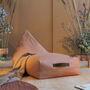 Sienna Brown Organic Cotton Beanbag, thumbnail 1 of 2