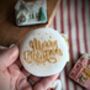 Personalised Gingerbread Christmas Houses Biscuit Gift Box, thumbnail 9 of 10