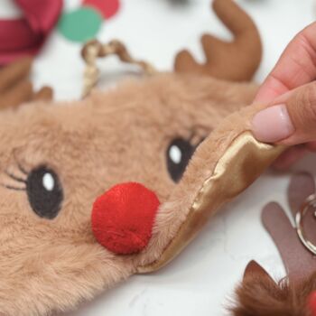 Reindeer Christmas Pamper Gift Box For Tweens And Teens – Eye Mask, Socks And Festive Treats, 4 of 12