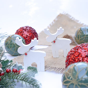 Christmas Reindeer Decorative Ornament, 4 of 5
