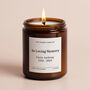 Personalised In Loving Memory Sympathy Soy Wax Candle, thumbnail 1 of 5