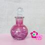 Vintage Decorative Pink Crystal Cut Glass Perfume Bottle ~ 38, thumbnail 2 of 7