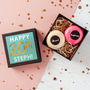 Personalised Birthday Bath Bomb Macarons In Gift Box, thumbnail 1 of 10