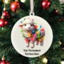 Personalised Sheep In Christmas Lights, thumbnail 5 of 10