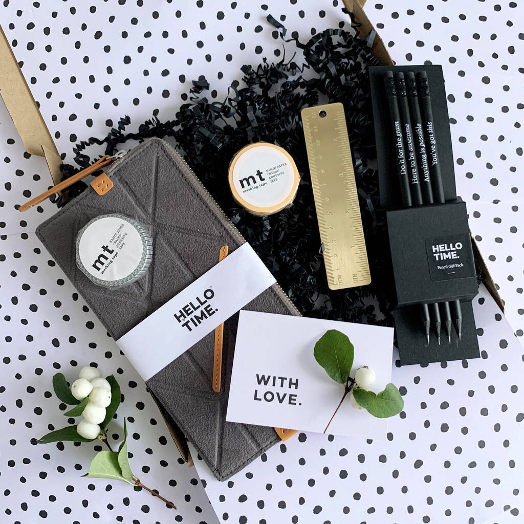 Stationery Lovers Letterbox Gift By Hello Time